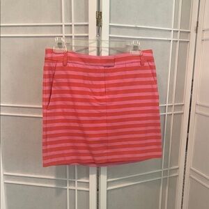 Jcrew Striped Pink mini Skirt size 0